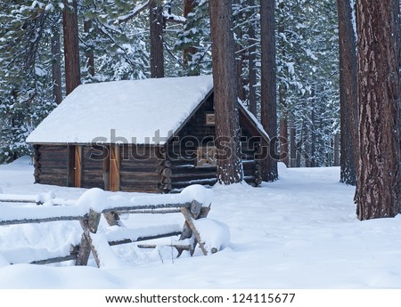 Snow Cabin In Lake Tahoe