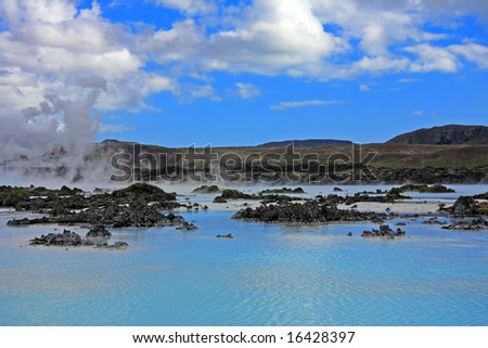 stock photo : Blue lagoon,