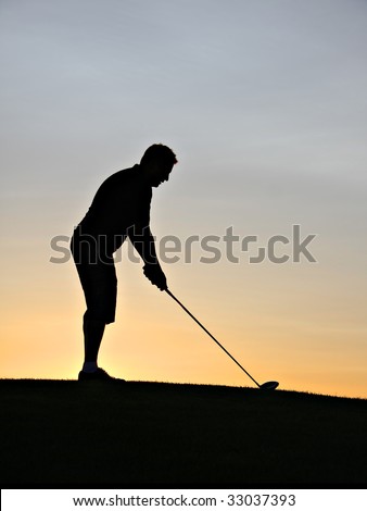 Golfer Silhouette