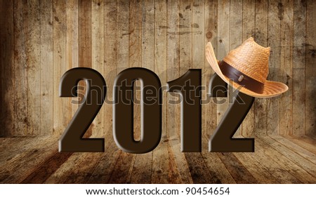 Western happy new year 2012