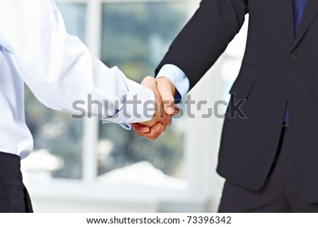 men hand shake