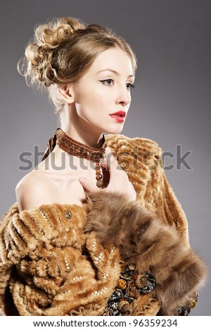 Woman In Fur