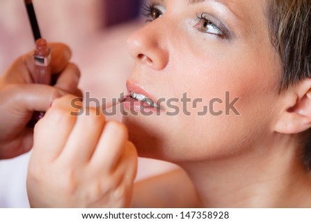 bridal make-up