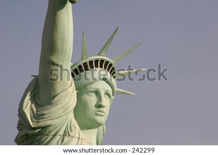 statue of liberty las vegas. stamp statue of liberty las