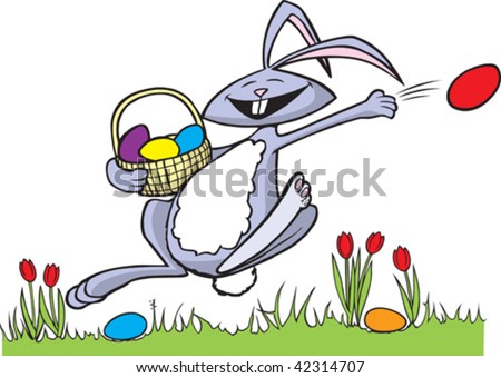 clip art easter bunny. clip art easter bunny