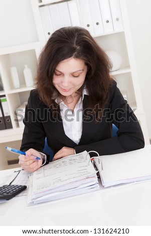 Photo Of Accountant Woman Working In Office