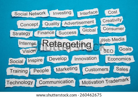 Word Retargeting On Piece Of Paper Salient Among Other Related Keywords