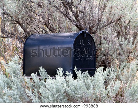 Mail Box in Yellowstone