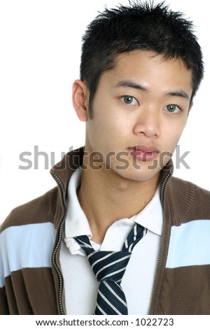 stock photo Cute Asian Male