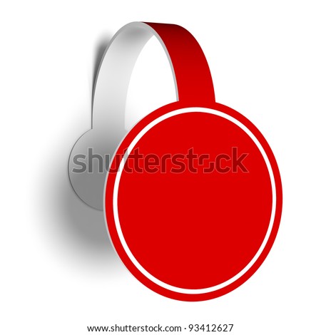 A 3D illustration of sticker for promote various products. A 3D illustration of sticker for promote various products.