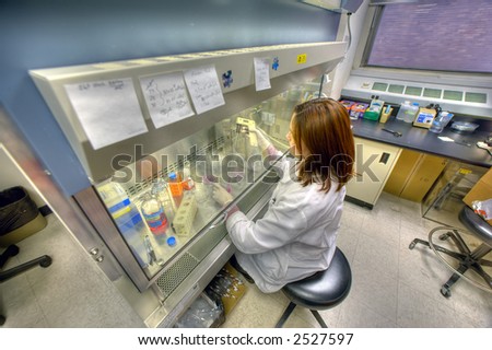 bio  lab worker