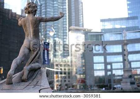 Columbus Statue - Columbus Circle - Manhattan - New York - United States of America