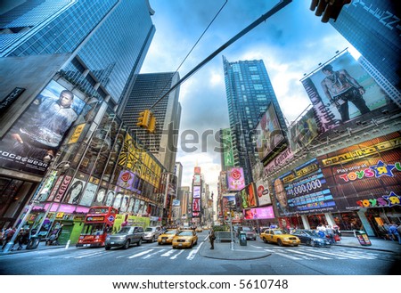 time square new york pictures. stock photo : New York Times