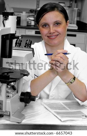 bio lab worker