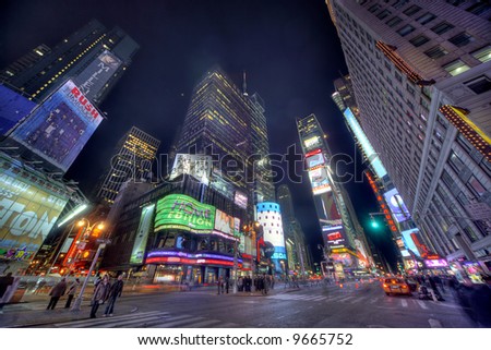 new york city times square. new york city times square at