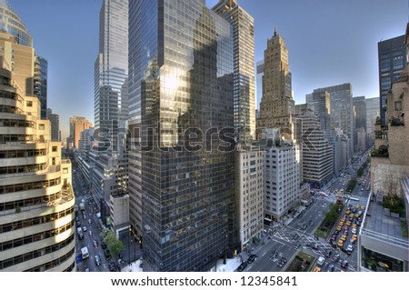Park avenue,Manhattan midtown,New York city,United states of America