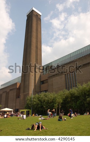  Gallery London on The Tate Modern Art Gallery  London Stock Photo 4290145   Shutterstock