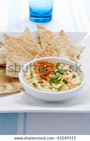 Hummus And Bread