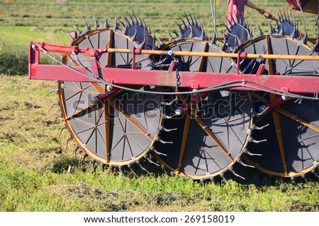 Farm Machinery - Wheel Rake