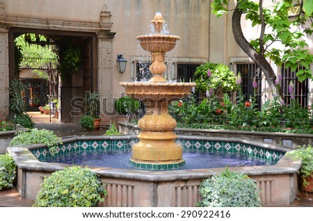 Water Fountain in court yard