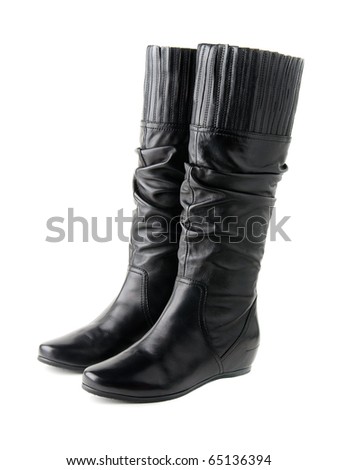 Low Black Boots