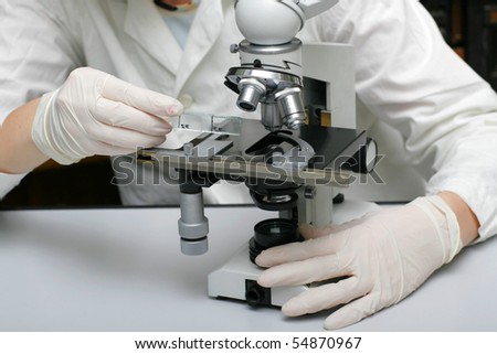 microscope work