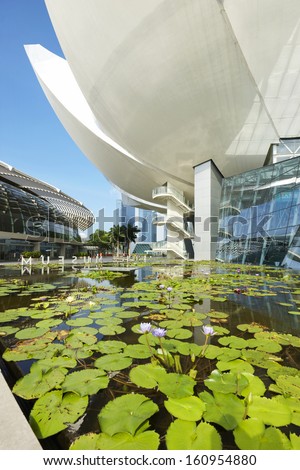 Singapore,  Artscience Museum,  Marina Bay Sands
