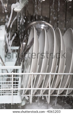 Inside of dishwasher 3