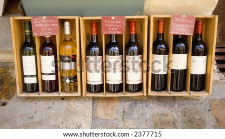 wine for sale - saint-emilion, france