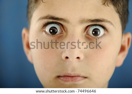 funny kid pictures. stock photo : funny kid boy
