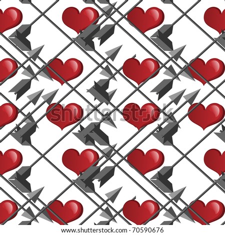 clipart heart with arrow. Day clip art image description