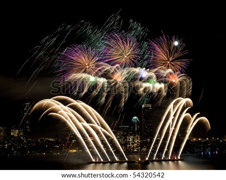 fourth of july fireworks clipart. Fourth of July fireworks