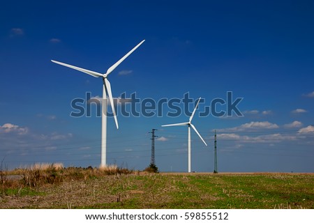 Wind power & electricity towers
