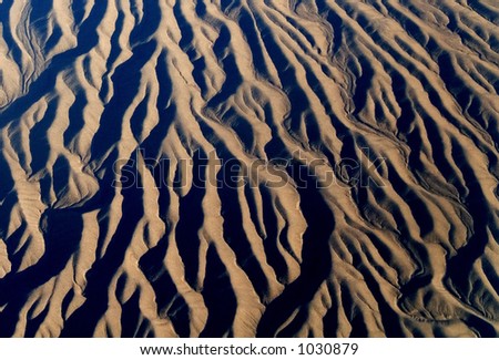 Desert Texture From Air