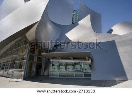 Los Angeles Music Center Buildings and Ticket Booth
