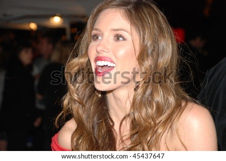 HOLLYWOOD - JANUARY 27: Actress Kayla Ewell arrives at the premiere Of Touchstone Pictures\' \'When in Rome\' at the El Capitan Theatre on January 27, 2010 in Hollywood, California.