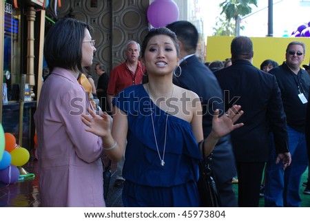 HOLLYWOOD, CA- MAY 16: Actress Brenda Song attends the world premiere of the animated movie \
