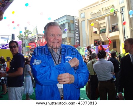 HOLLYWOOD, CA- MAY 16: Actor Jon Voight and family attend the world premiere of the animated movie \
