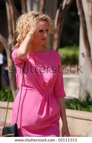 LOS ANGELES, CA-MARCH 27 : Actress Molly McCook arrives at The Kids Choice Awards held at UCLA's Pauley Pavilion, March 27, 2010 in Los Angeles, CA.