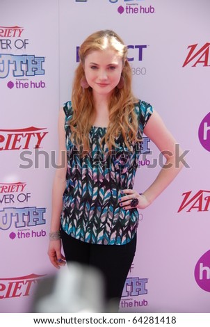 HOLLYWOOD, CA- OCTOBER 24 : Actress Skyler Samuels attends the 4th Annual Power Of Youth event at Paramount Studios on October 24, 2010 in Hollywood, California.