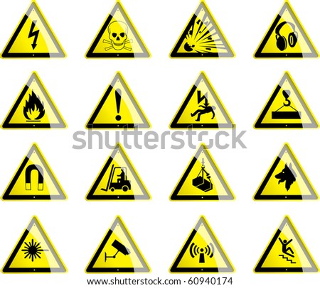 Hazard Symbols 1
