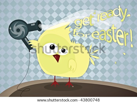 Funny Easter Images on Get Ready For Easter  Funny Easter Illustration    43800748