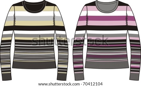 Logo Design Clothing on Jumper   See More Clothing Designs In My Portfolio    Stock Vector