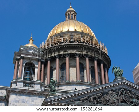 Saint Isaac\'s Cathedral, Saint Petersburg, Russia
