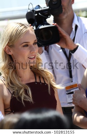 CANNES, FRANCE - MAY 16:  Diane Kruger poses at the Feature Film Jury Photocall during the 65th  Cannes Film Festival at Palais des Festivals on May 16, 2012 in Cannes, France.