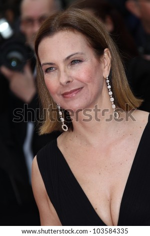 CANNES, FRANCE - MAY 21: Carole Bouquet  attends the \'Vous N\'avez Encore Rien Vu\' premiere during the 65th  Cannes  Festival at Palais des Festivals on May 21, 2012 in Cannes, France