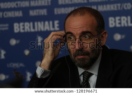 BERLIN, GERMANY - FEBRUARY 12: Giuseppe Tornatore attends the \'The Best Offer\' Photocall during the 63rd Berlinalel Film Festival at the Grand Hyatt Hotel on February 12, 2013 in Berlin, Germany
