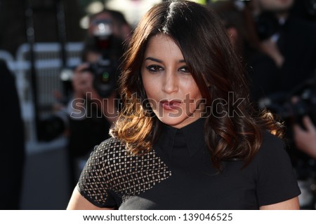 CANNES, FRANCE - MAY 17: Leila Bekhti attends the Premiere of \'Le Passe\' (The Past) during The 66th Annual Cannes Film Festival at Palais des Festivals on May 17, 2013 in Cannes, France.