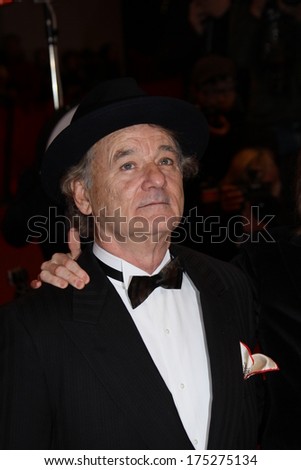 BERLIN, GERMANY - FEBRUARY 06:  Bill Murray   attends 'The Grand Budapest Hotel' Premiere during the 64th Berlinale Film Festival at Palast on February 6, 2014 in Berlin, Germany