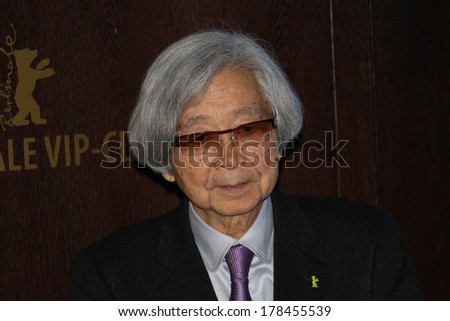 BERLIN, GERMANY - FEBRUARY 14: Director Yoji Yamada attends \'The Little House\' (Chiisai Ouchi) photocall during 64th Berlinale Festival at Grand Hyatt Hotel on February 14, 2014 in Berlin, Germany.